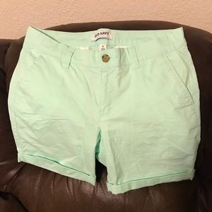 Old Navy Mint Shorts